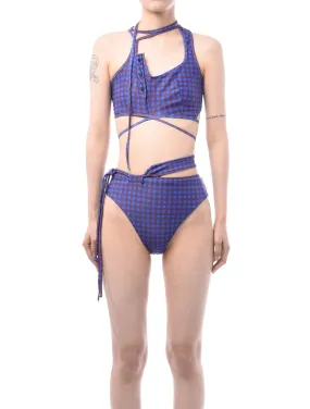 Ottolinger Laced Bikini Top Electric