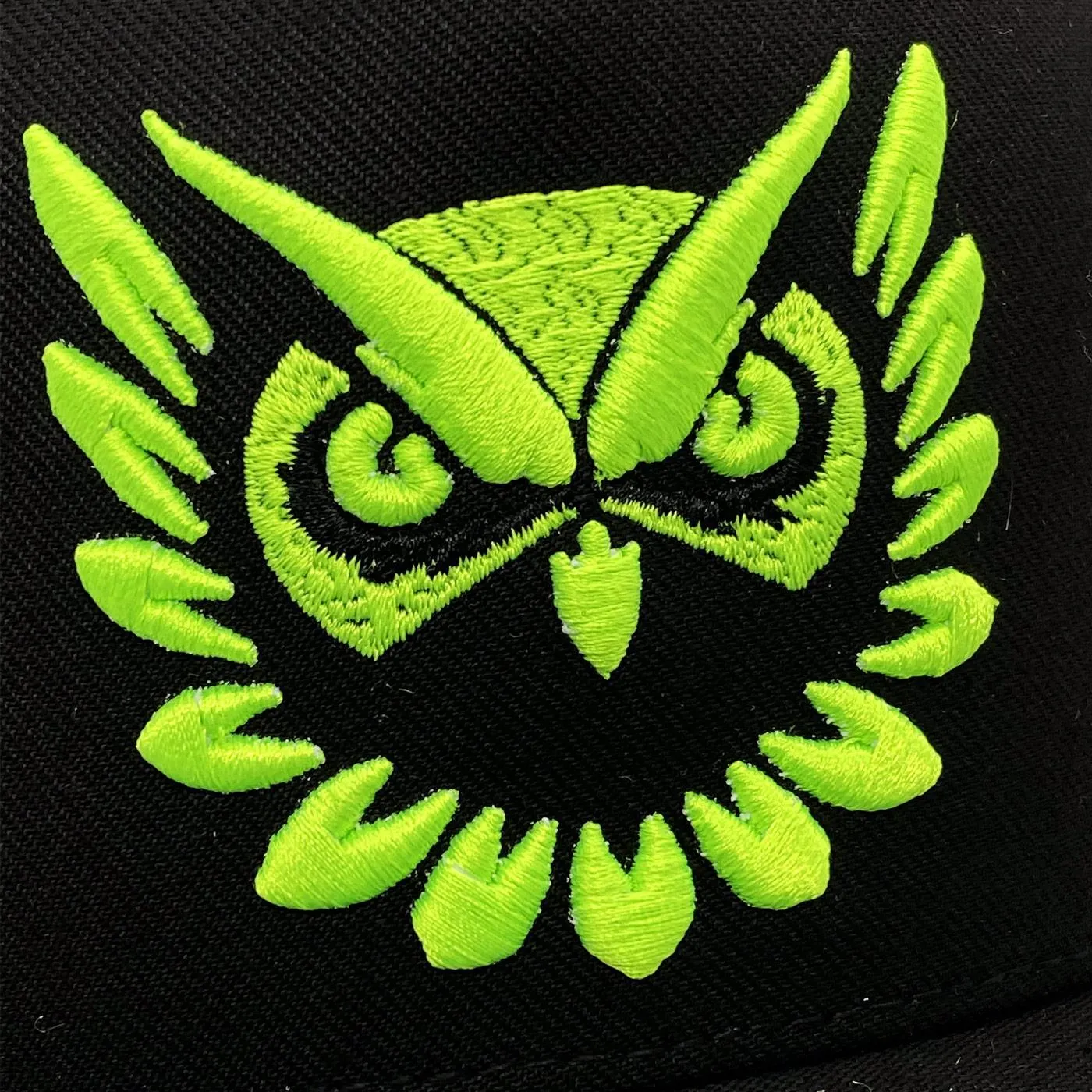 Owl Vision Hat (Black/Neon)