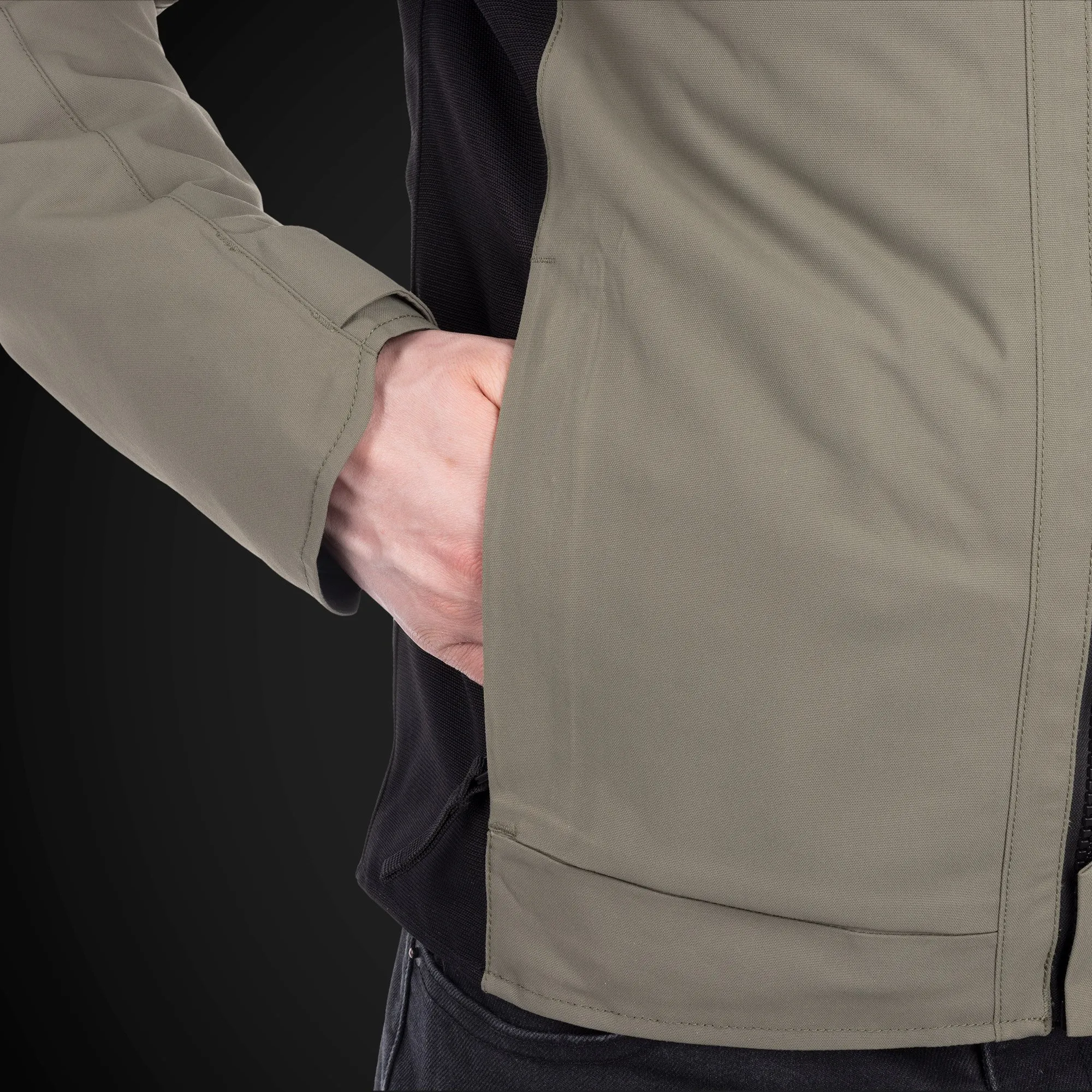 Oxford Mondial Street Jacket - Khaki