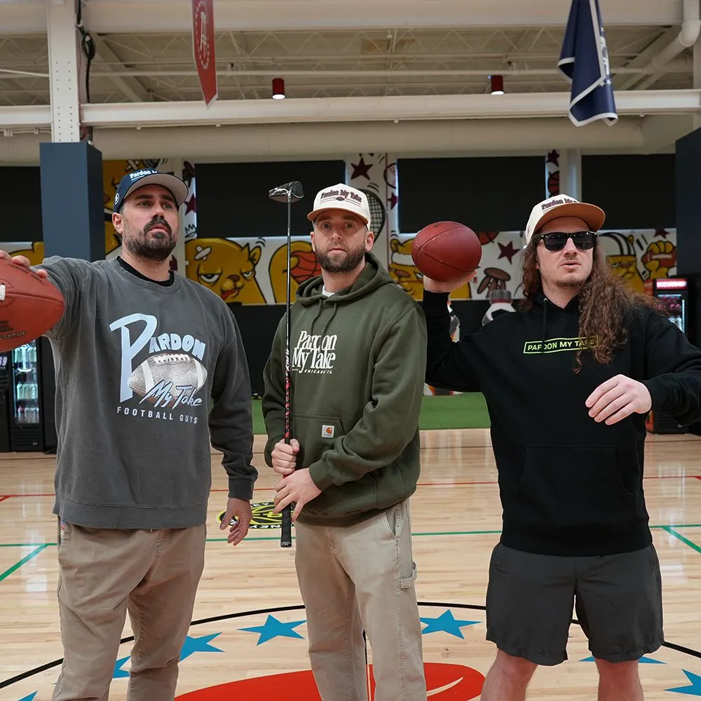 Pardon My Take Neon Hoodie