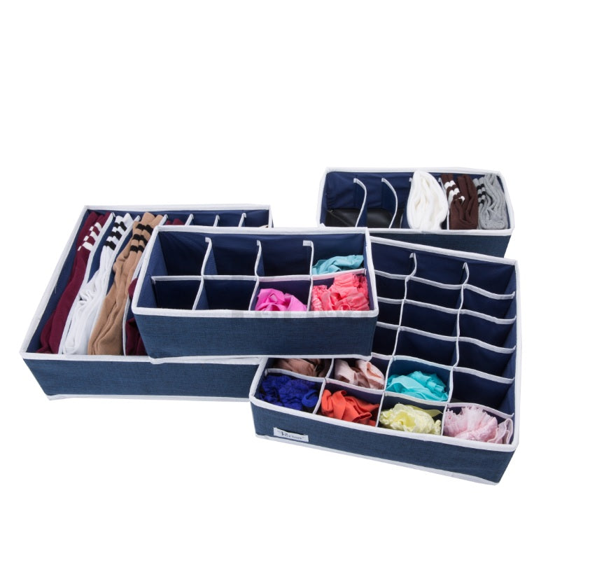 Periea Drawer Organiser 4 Pack