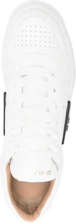 Philipp Plein hexagonal low-top sneakers White