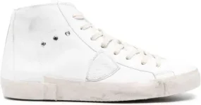 Philippe Model Paris logo-patch sneakers White