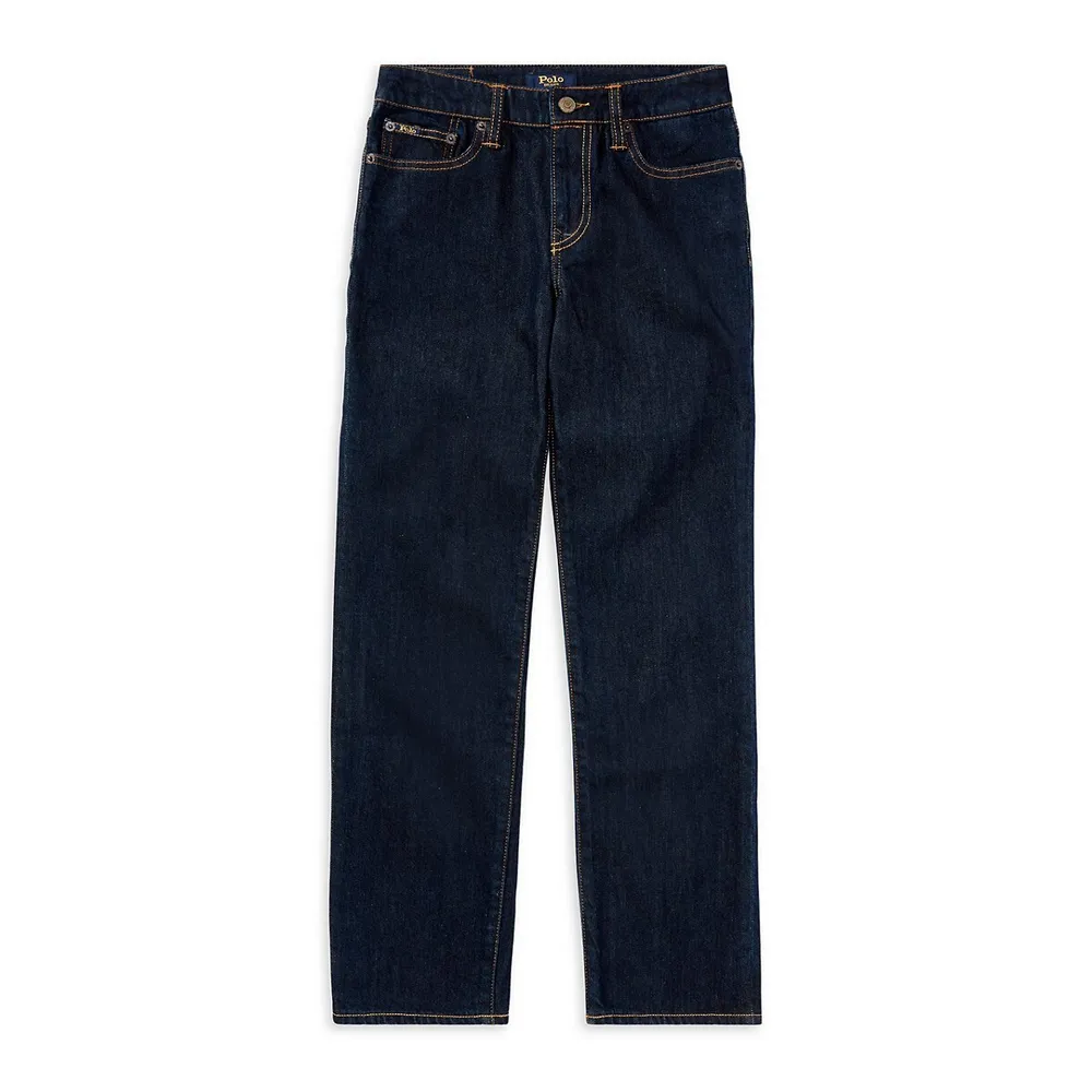 Polo Ralph Lauren Boy's Straight Stretch Jeans