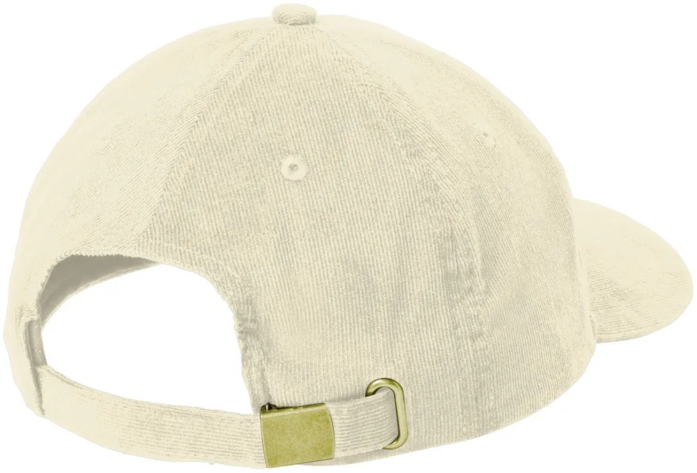 Port Authority Light Corduroy Dad Cap