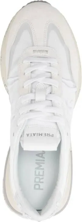 Premiata Cassie 6717 crystal-embellished sneakers White