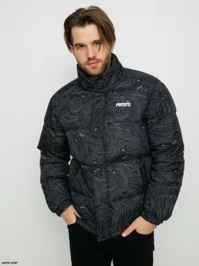 Prosto Retro Puff Pattern Jacket (black)