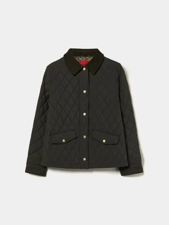 Quilted corduroy jacket in corduroy