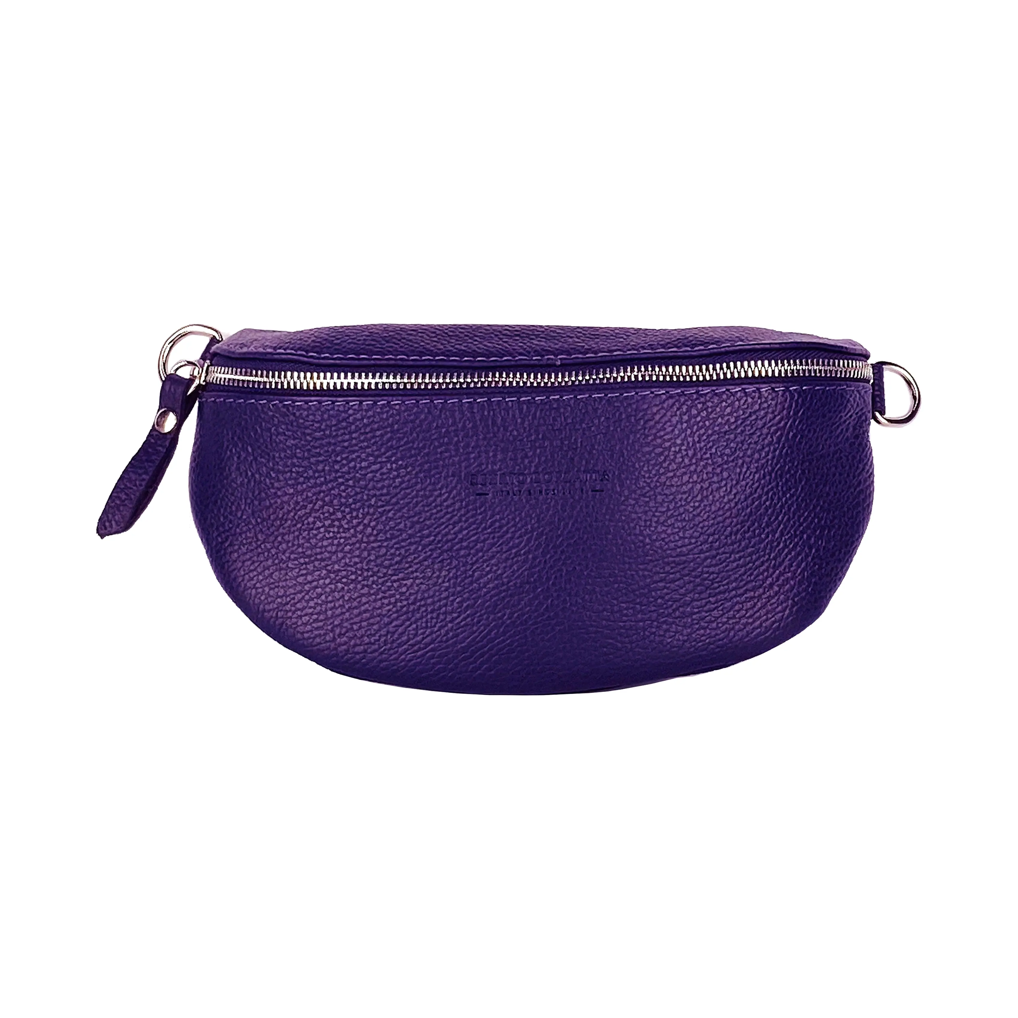 RB1015Y | Waist bag with removable shoulder strap in Genuine Leather