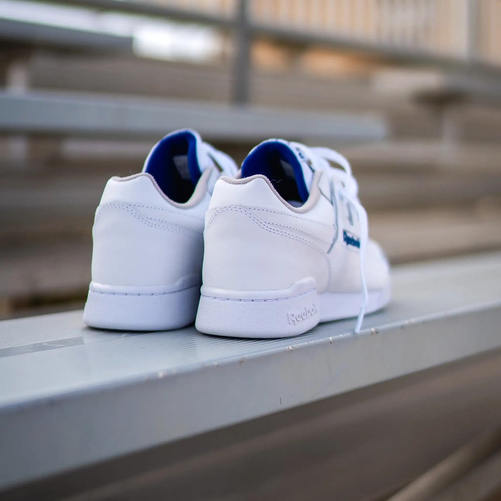 Reebok Workout Plus (White/Royal)