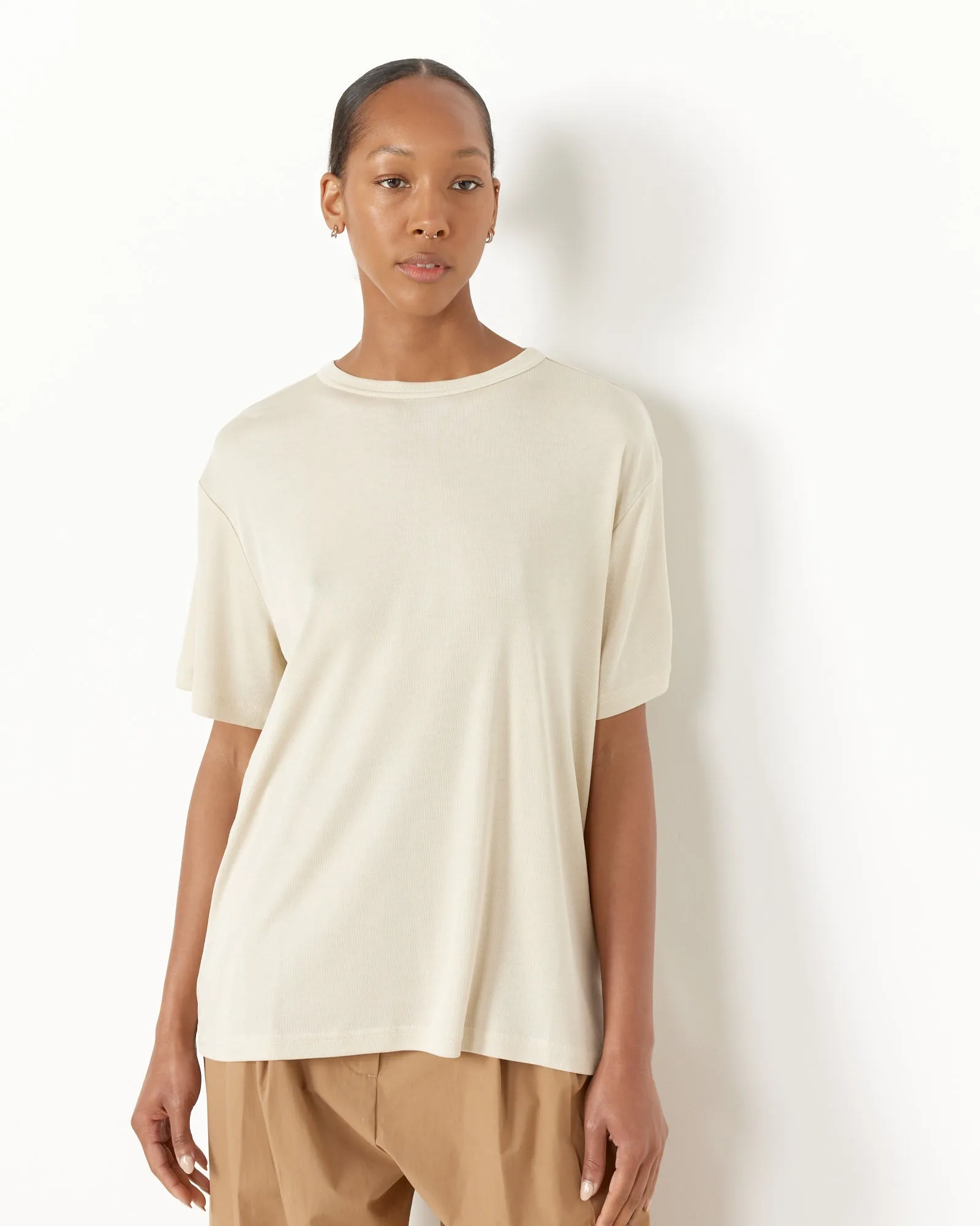 Rond T-Shirt in Bamboo