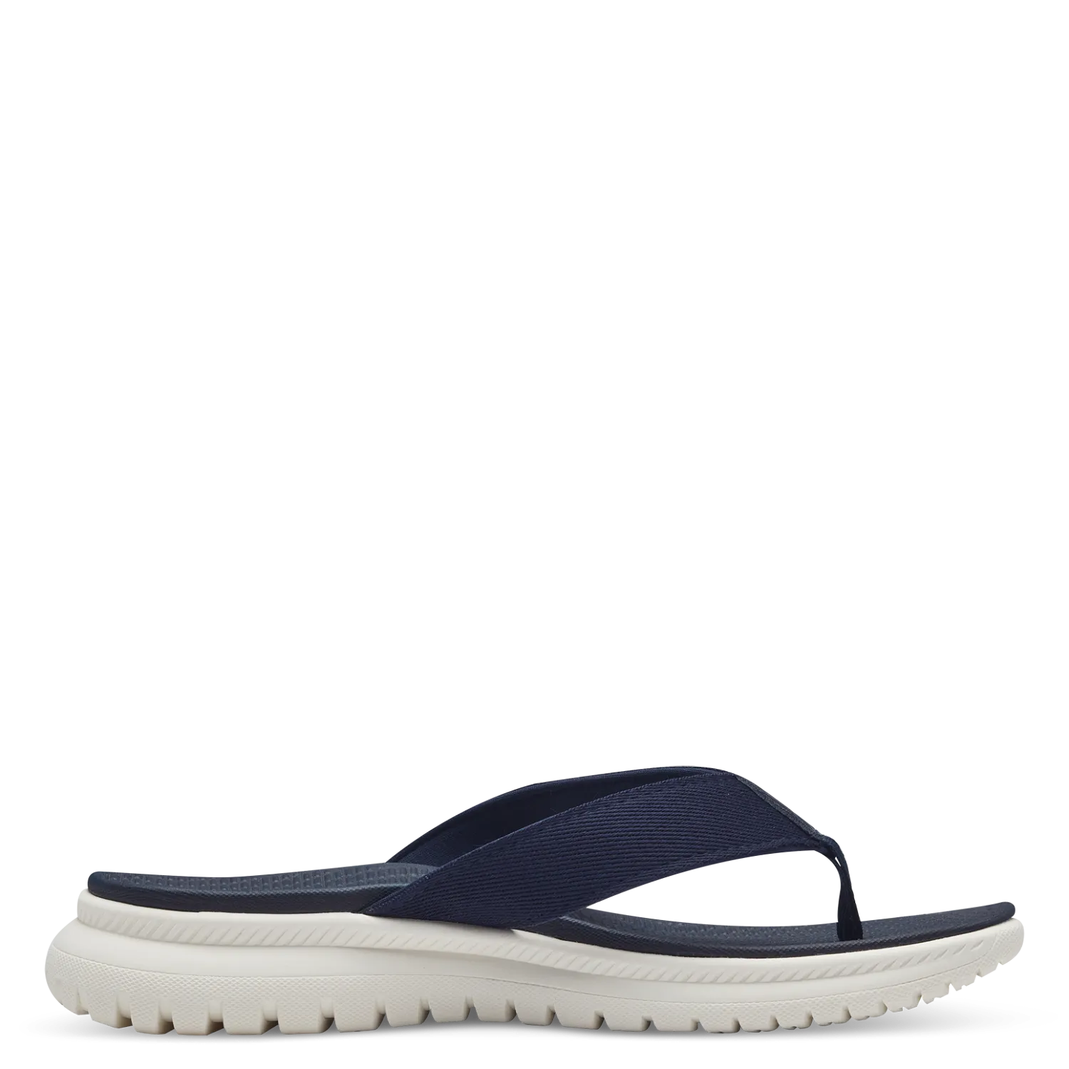 S Oliver Wedge Flip Flop Navy