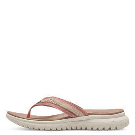 S Oliver Wedge Flip Flop Rose