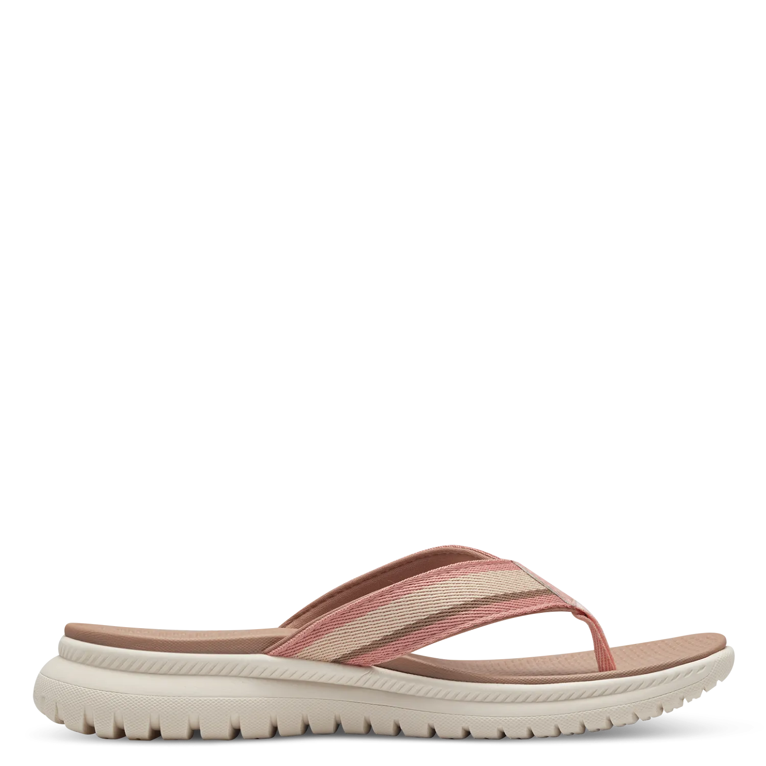 S Oliver Wedge Flip Flop Rose