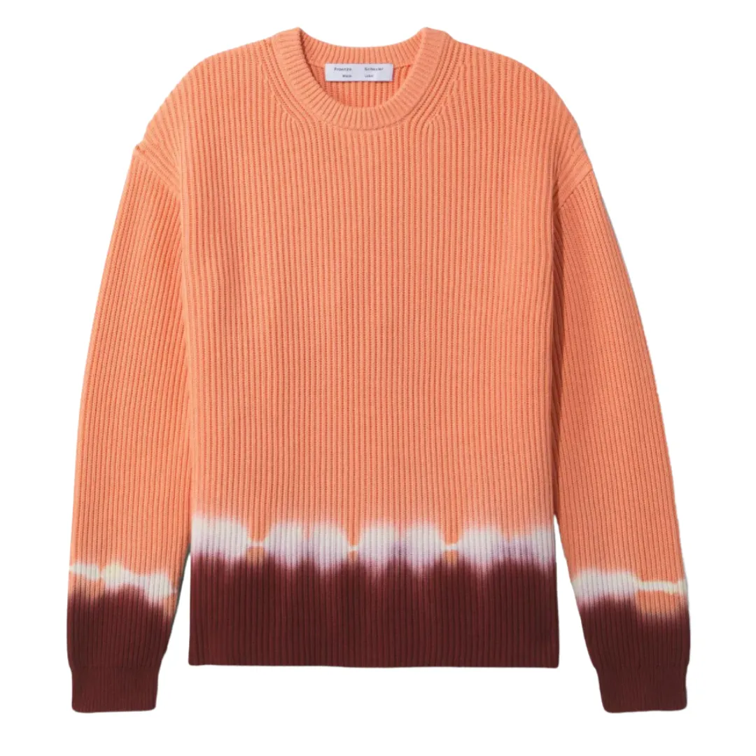 Salmon Dip Dye Sweater