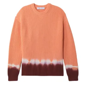 Salmon Dip Dye Sweater