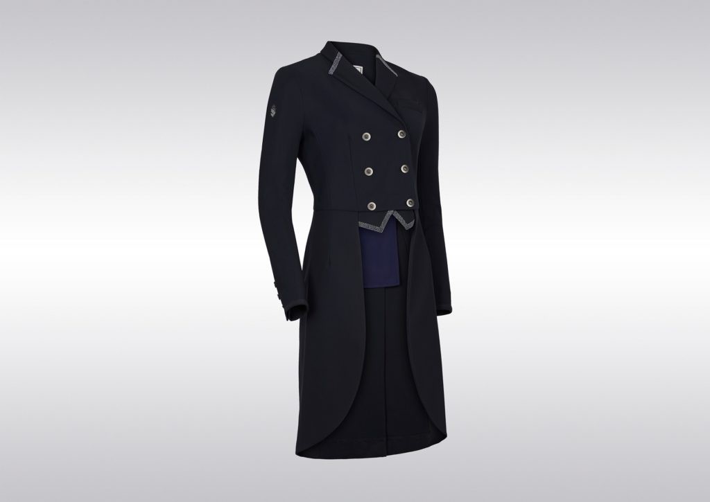 Samshield Frac Crystal fabric tailcoat Navy