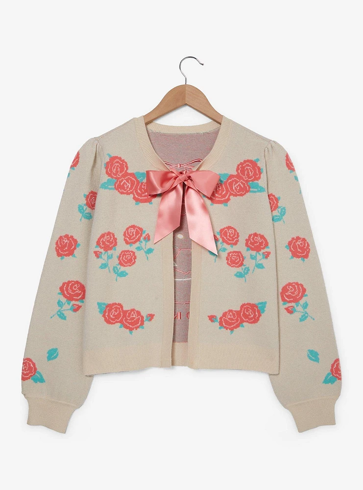 Sanrio Hello Kitty Retro Floral Tie Women's Cardigan — BoxLunch Exclusive