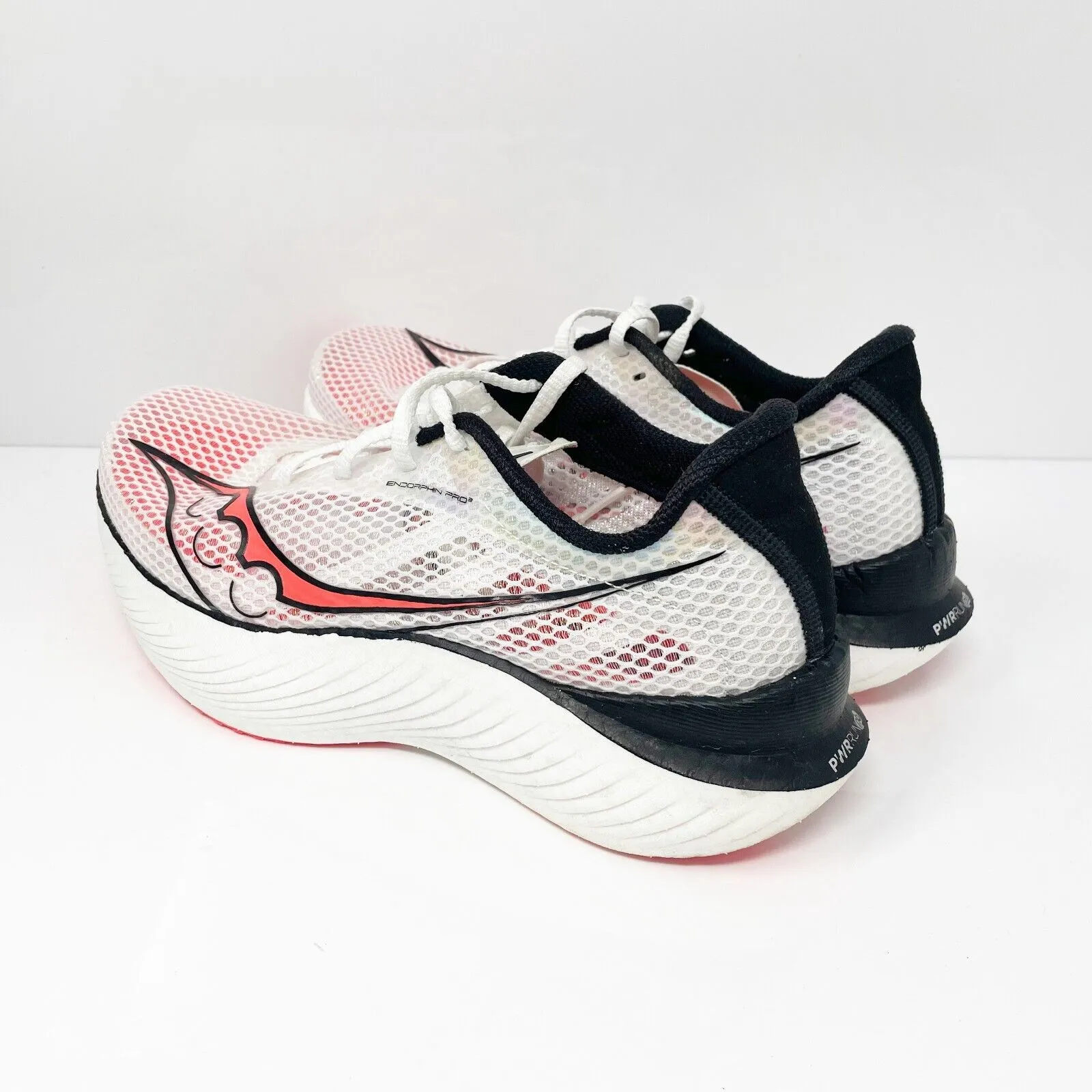 Saucony Womens Endorphin Pro 3 S10755-85 White Running Shoes Sneakers Size 10