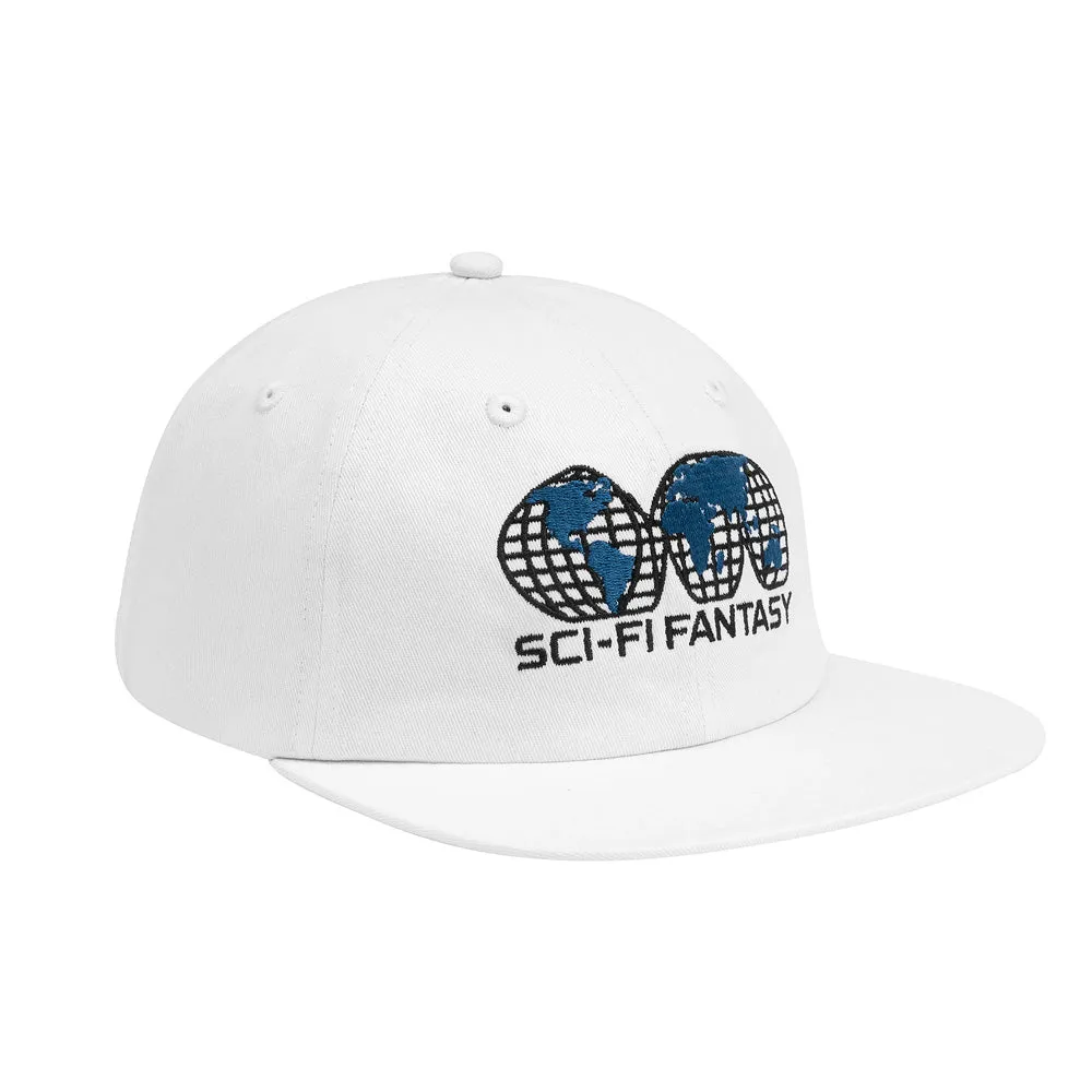 SCI-FI FANTASY GLOBAL HAT // WHITE