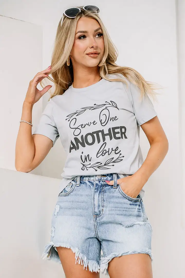 Serve In Love Graphic Tee