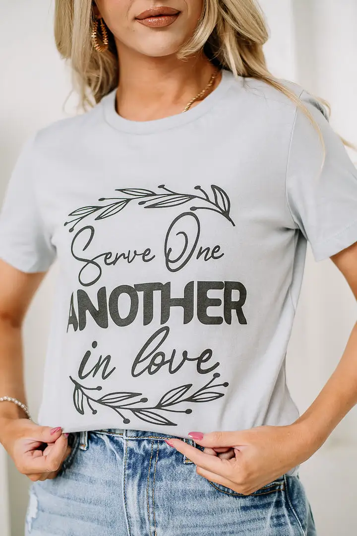 Serve In Love Graphic Tee