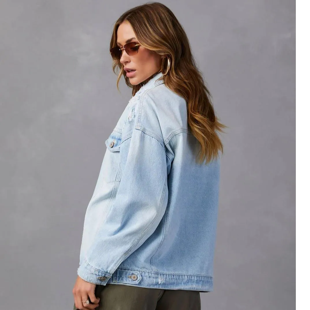 Simple Denim Fashion Jacket