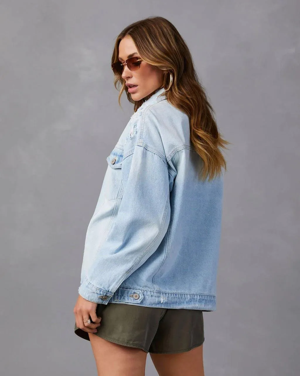 Simple Denim Fashion Jacket