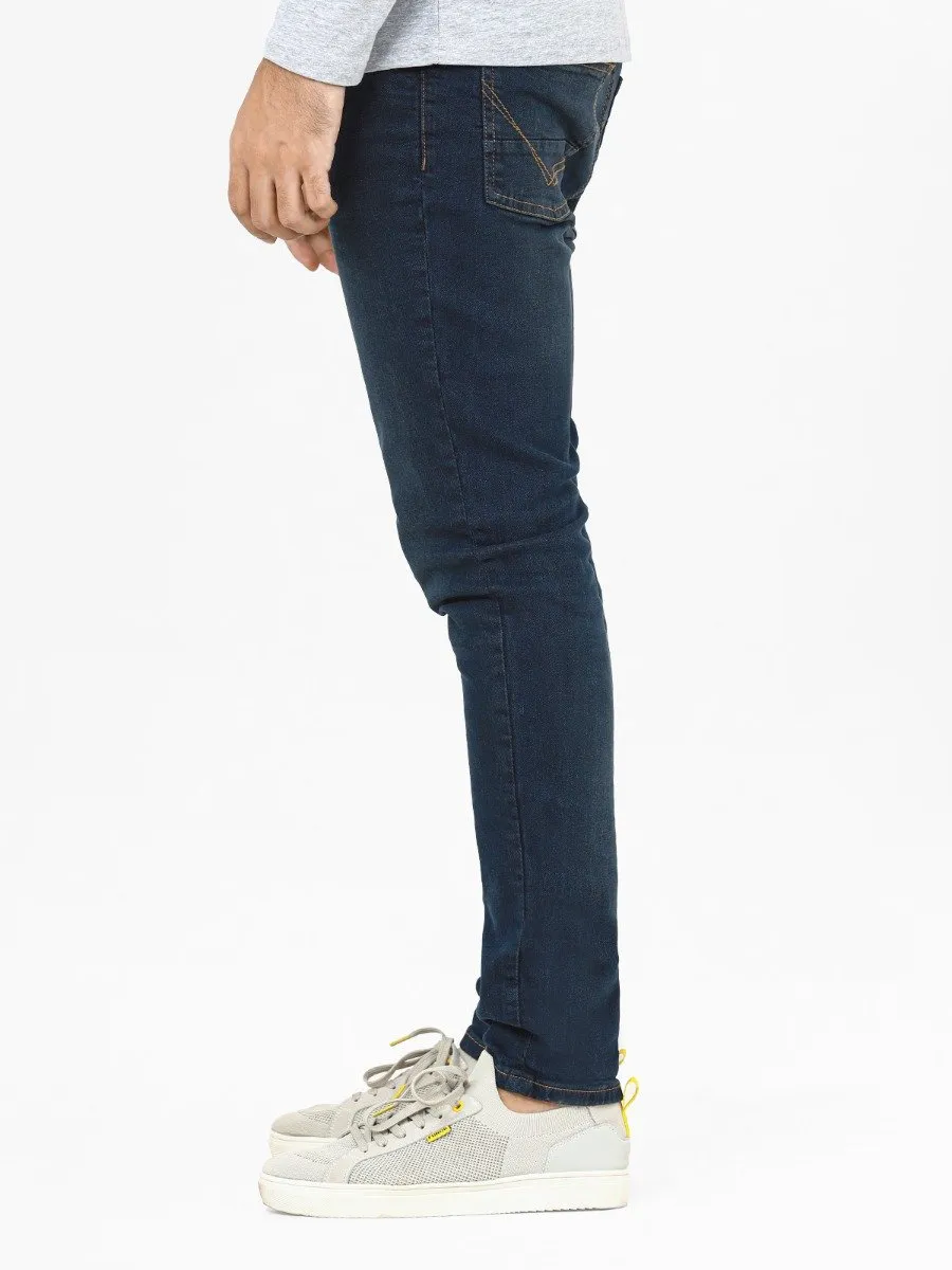 Slim Fit Teal Wash Jeans - FMBP22-048