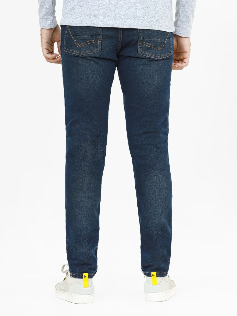 Slim Fit Teal Wash Jeans - FMBP22-048