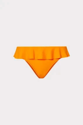 Solid Michelle Ruffle Bikini Bottom