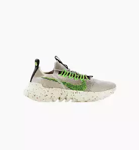 Space Hippie 01 Electric Green Mens Lifestyle Shoe - Vast Grey/Electric Green/Black/White