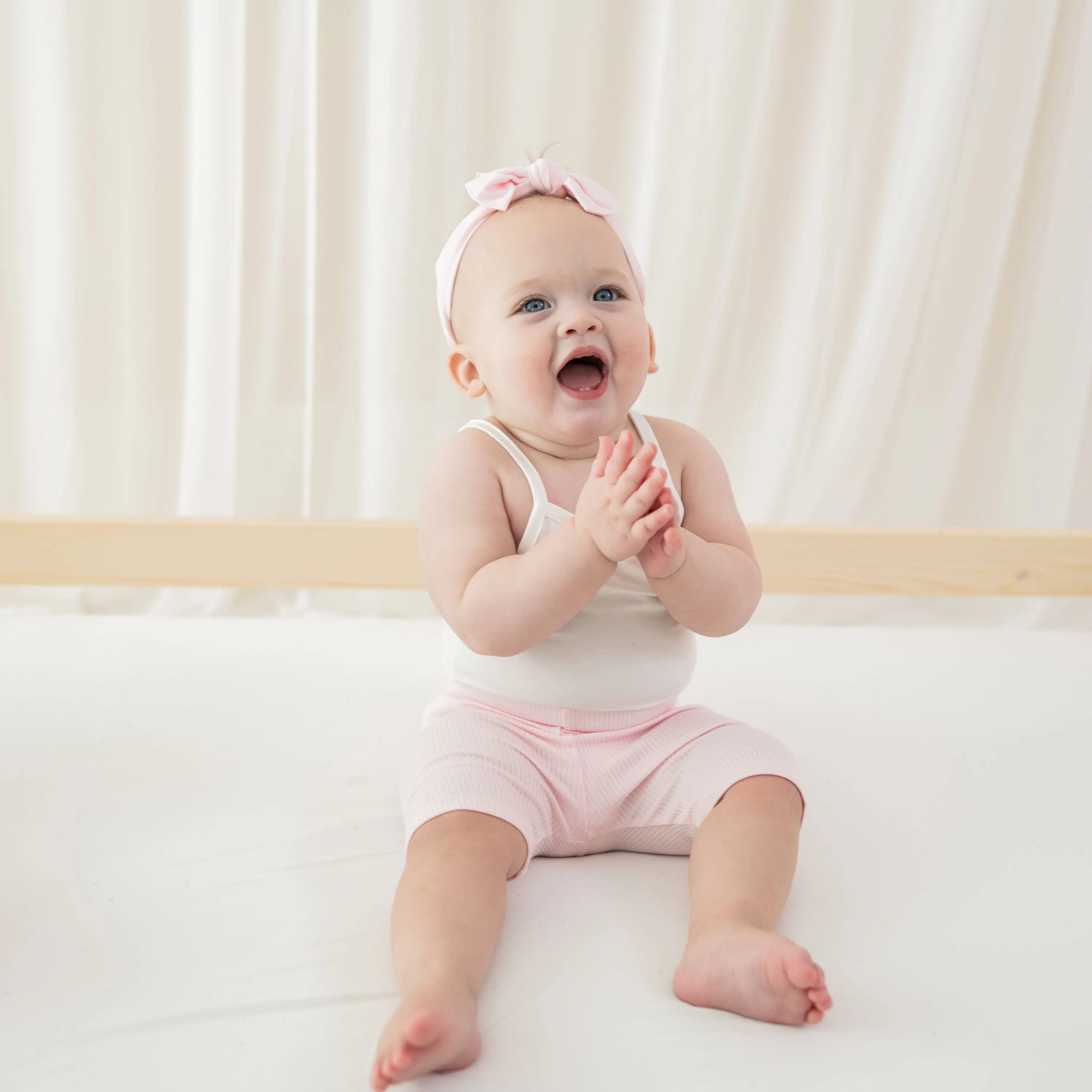 Spaghetti Strap Leotard in Cloud