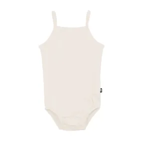 Spaghetti Strap Leotard in Oat