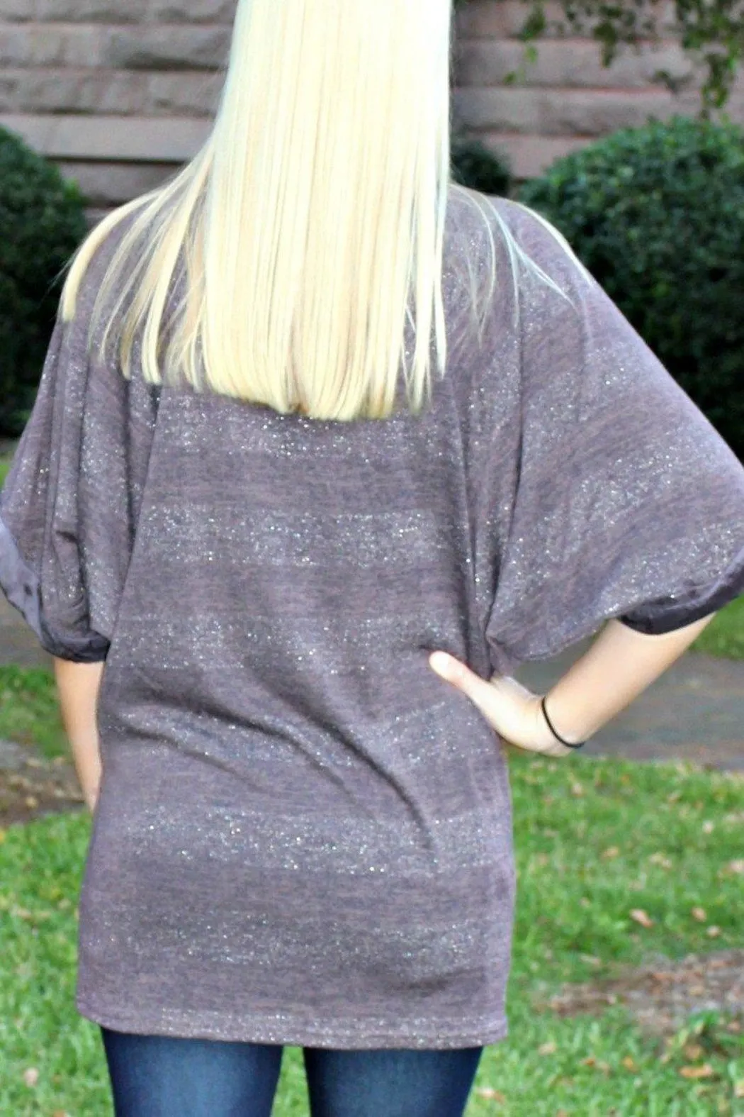 Sparkly Sweater Tunic