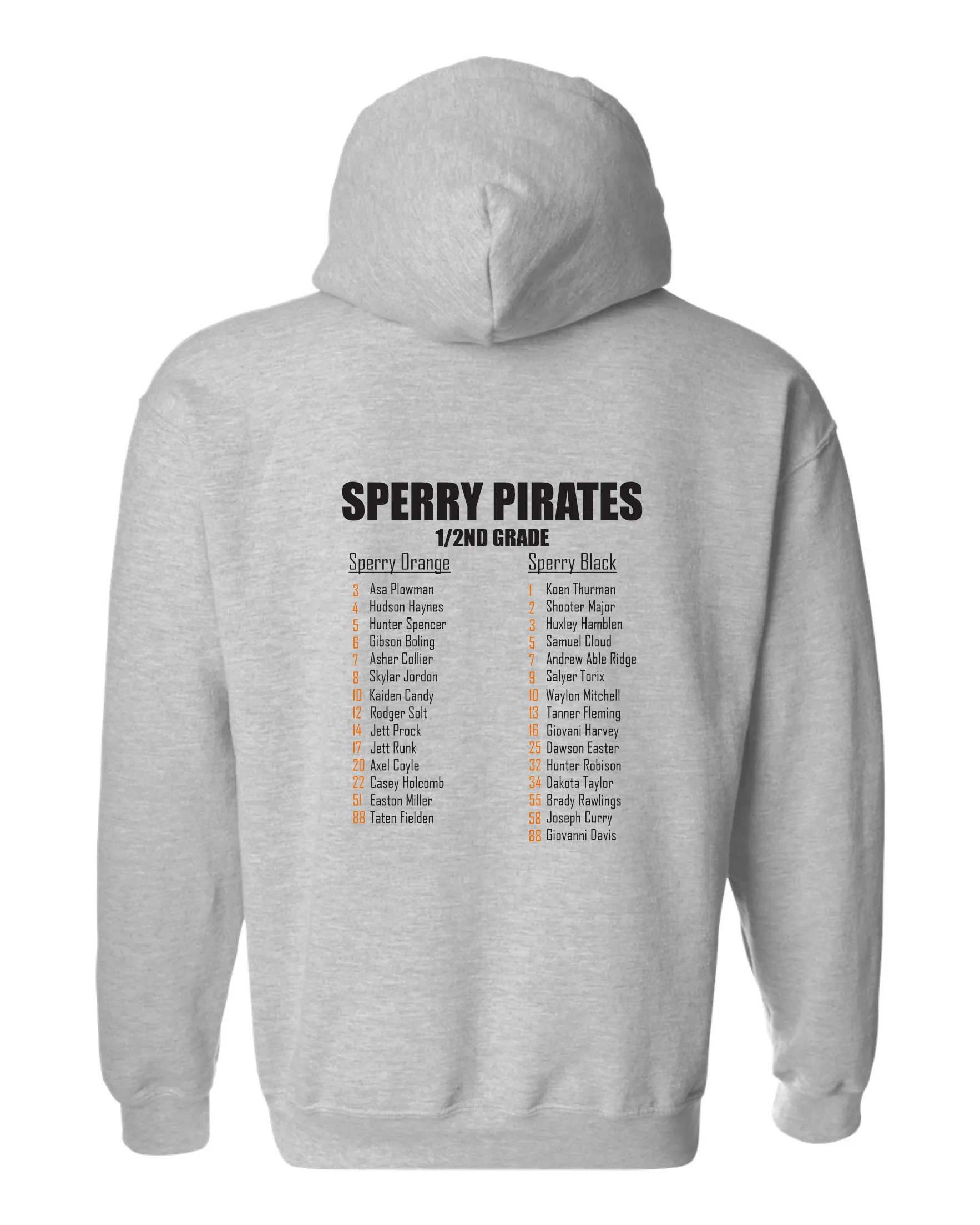 Sperry 1st/2nd-HOODIE -Option 1- CLOSING ORDERS 8/5/23