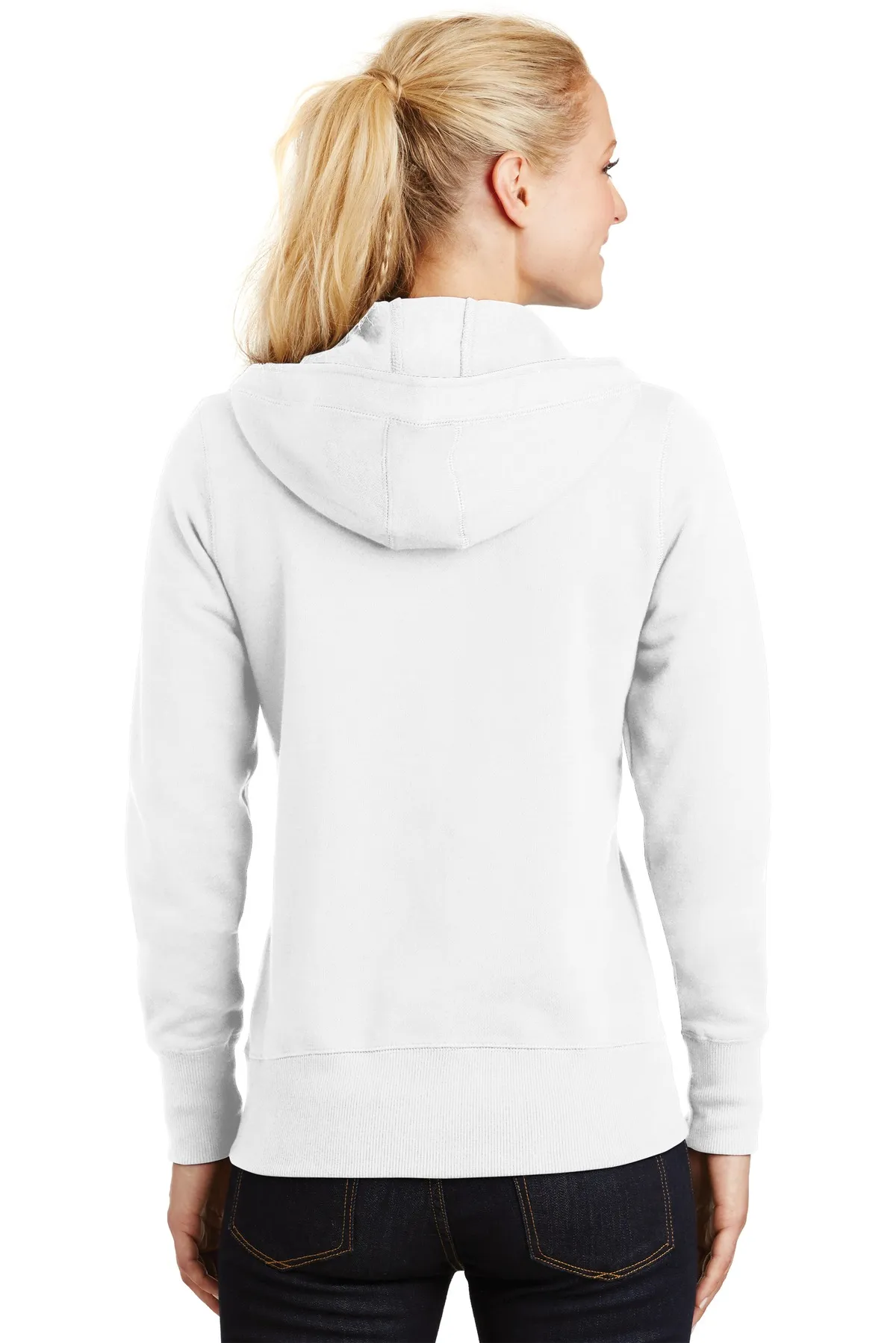 Sport Tek Ladies Full Zip Hooded Fleece Jacket L265 SKU: L265