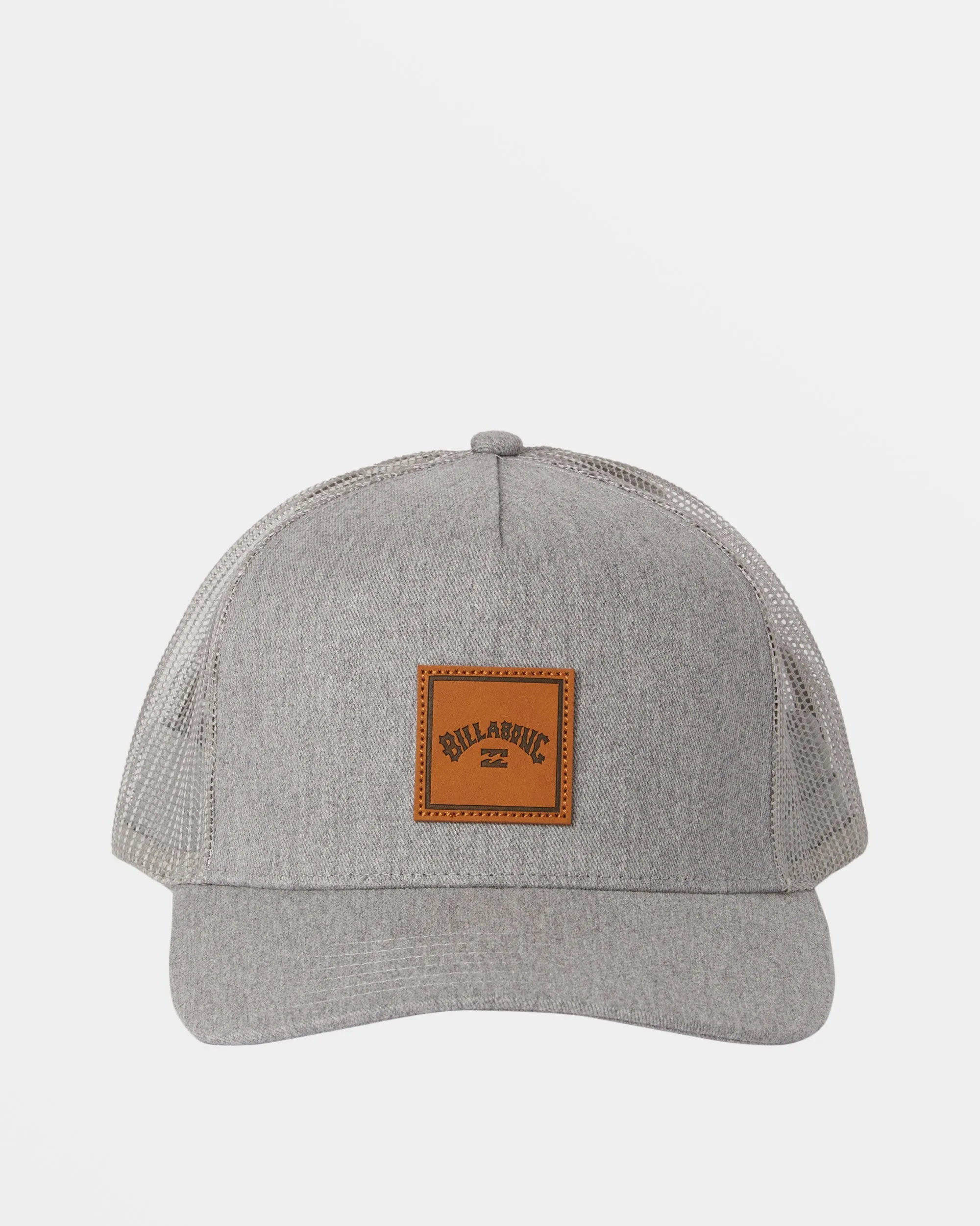 Stacked Trucker Hat - Grey Heather