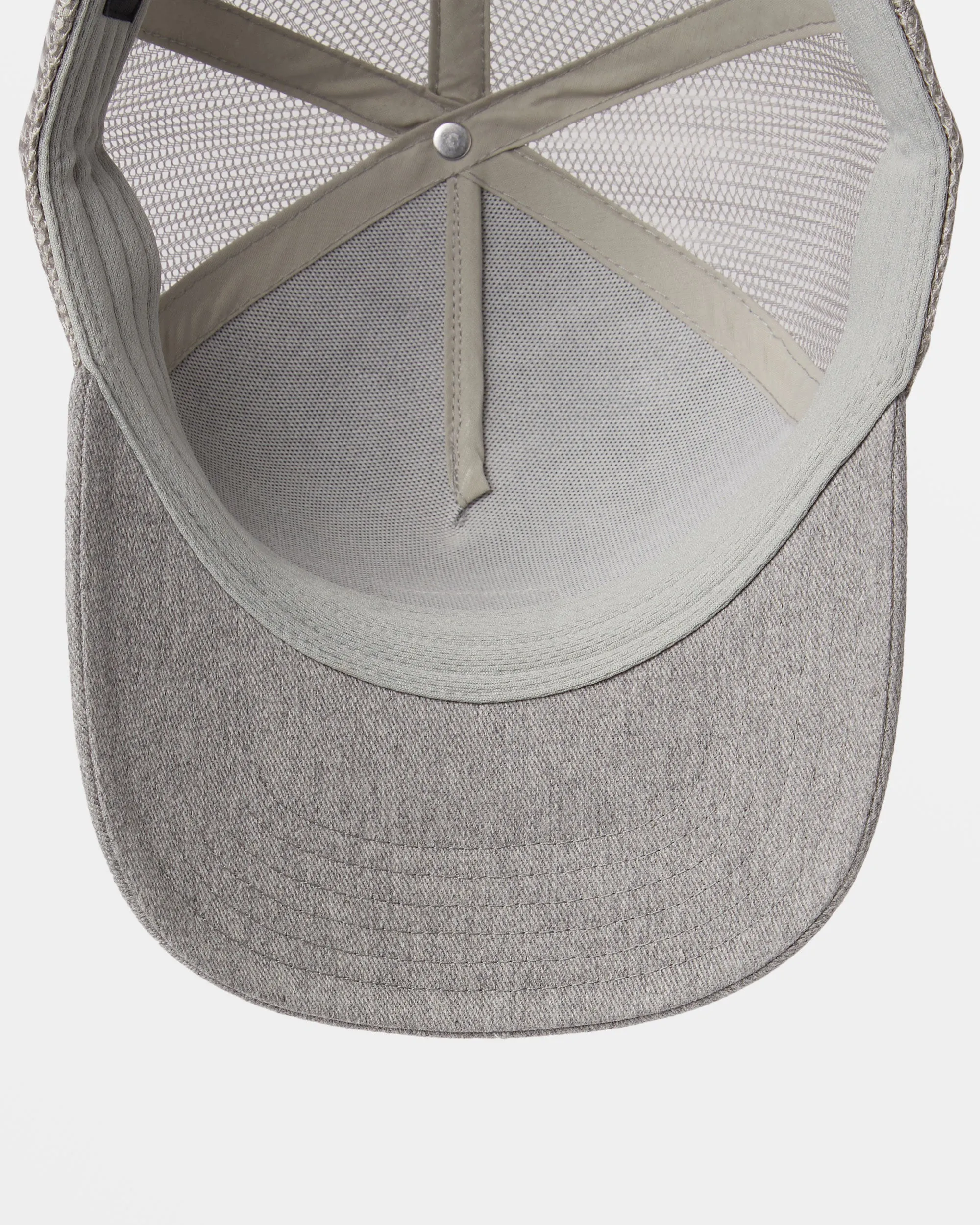 Stacked Trucker Hat - Grey Heather