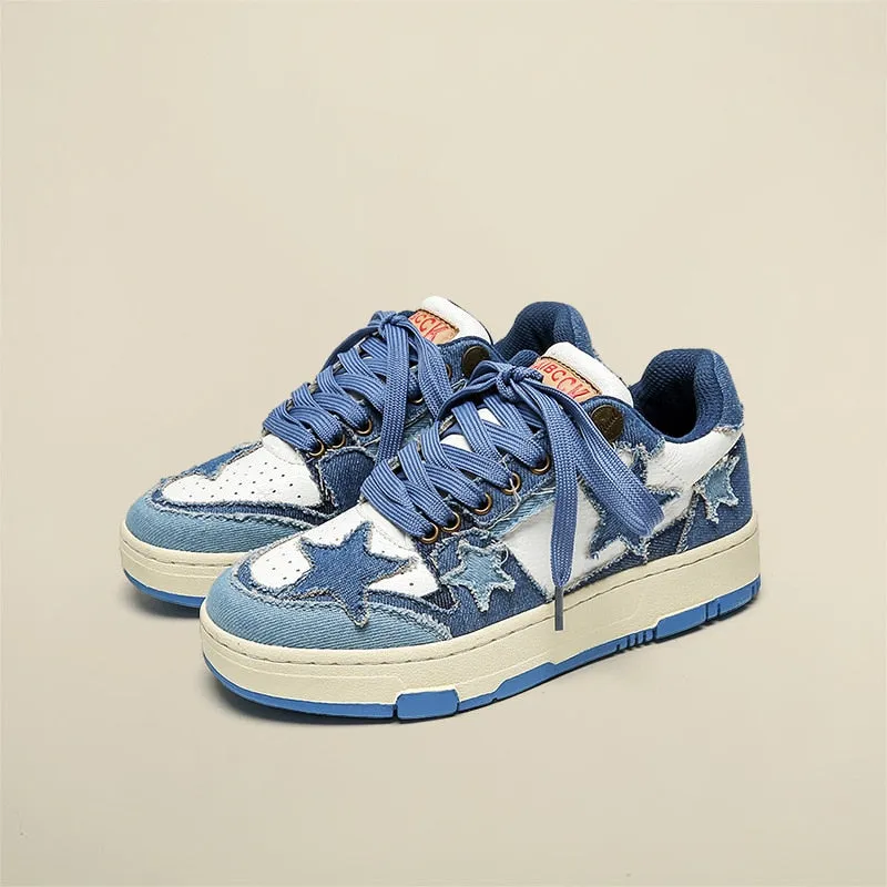 Star Eli1 Skate Sneakers - Blue