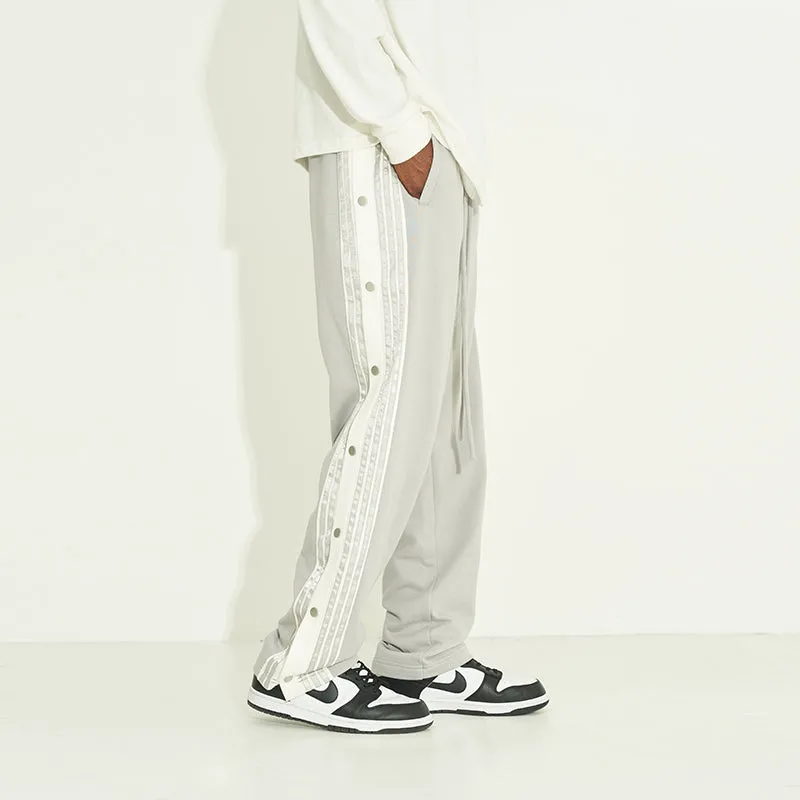 Stitching Stripes Casual Trousers