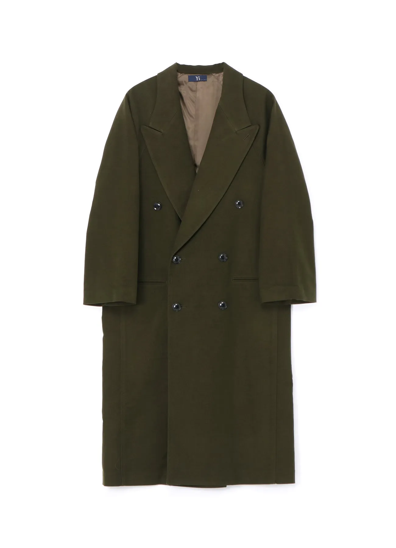 STRETCHY MOLESKIN TAILORED COAT