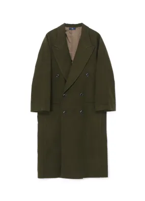 STRETCHY MOLESKIN TAILORED COAT