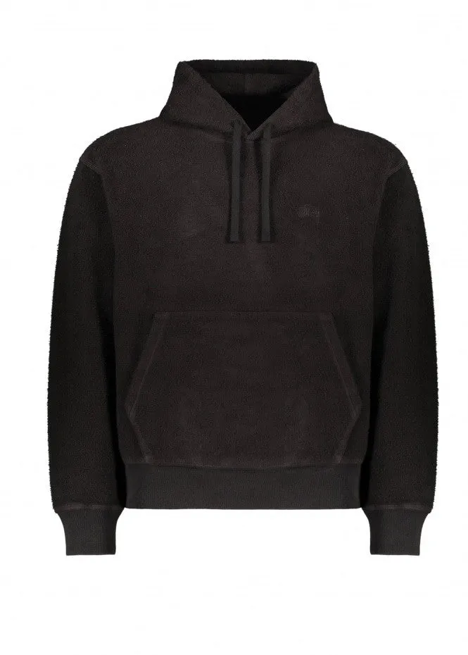 Stussy Inside Out Fleece Hoodie - Black