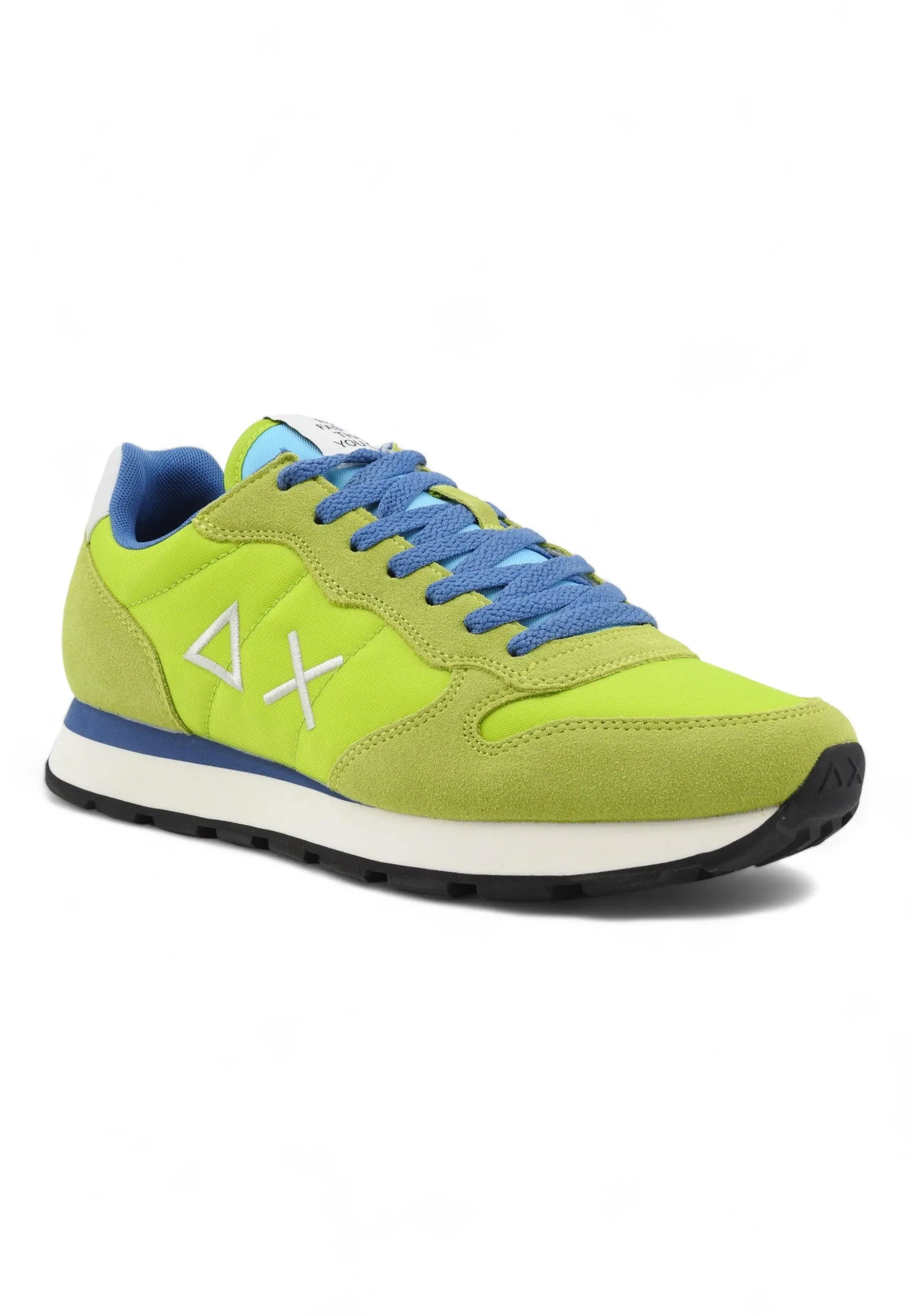 SUN68 Tom Solid Sneaker Uomo Lime Z34101