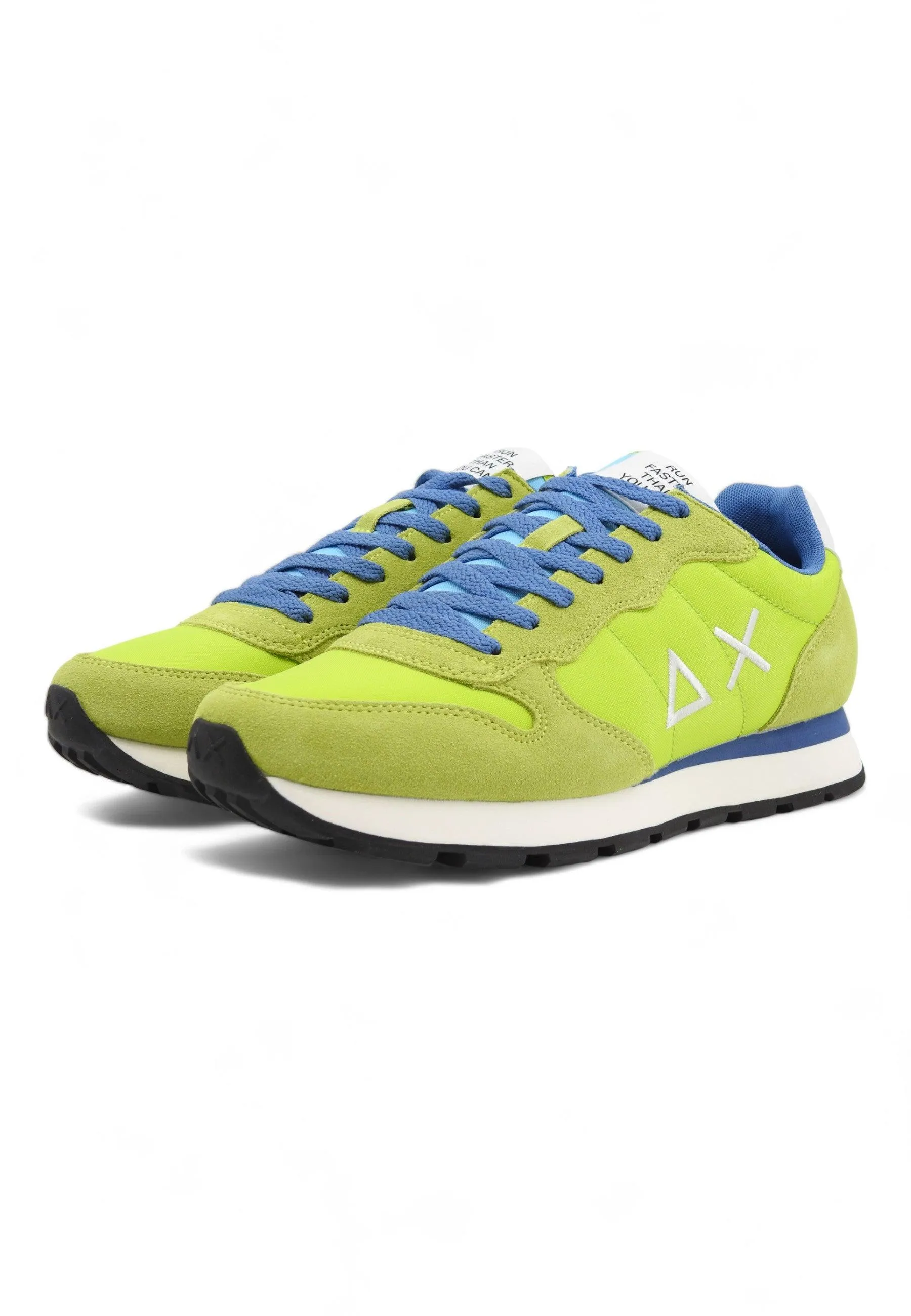 SUN68 Tom Solid Sneaker Uomo Lime Z34101