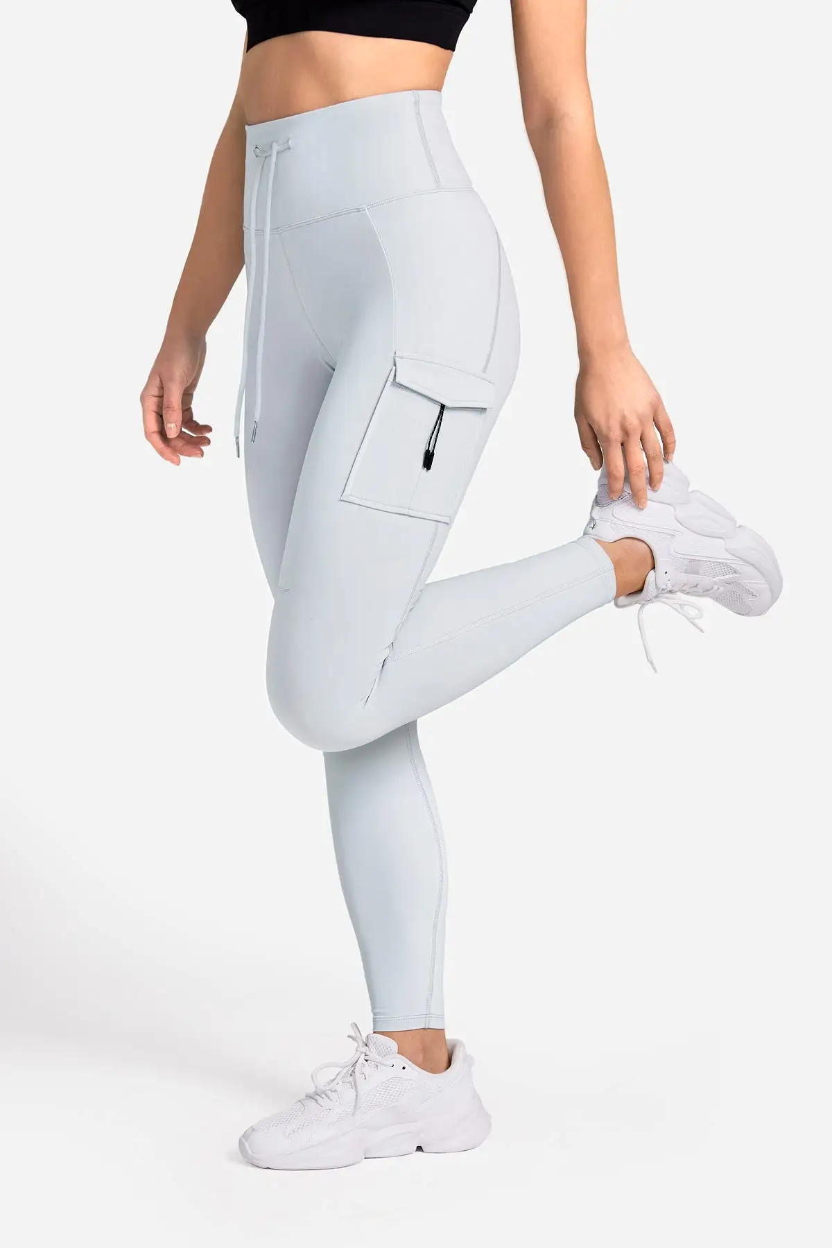 Supportive Mid-Rise Hiking Leggings