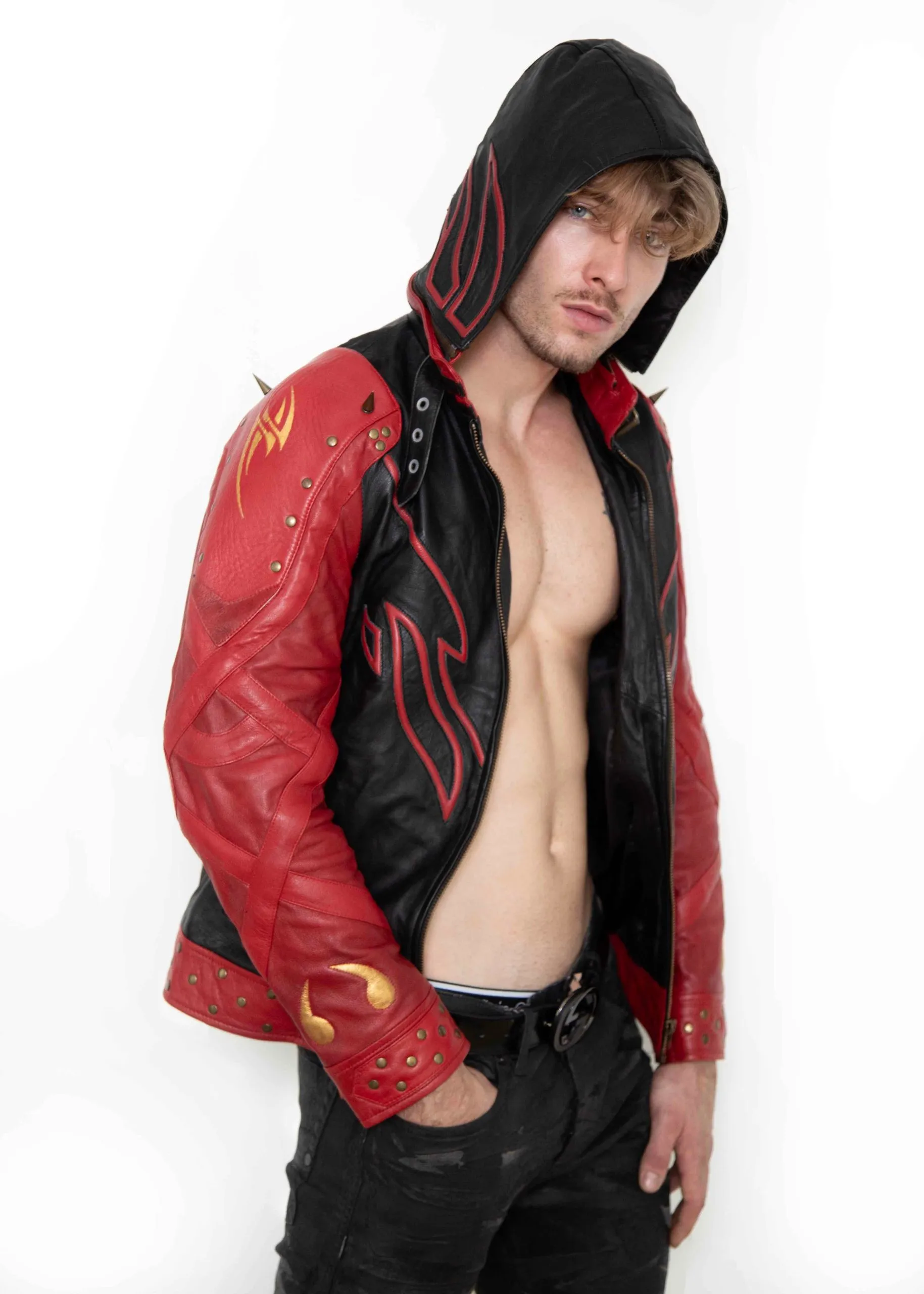 Supreme Tekken 7 Jacket | Jin Kazama Bomber Leather Jacket