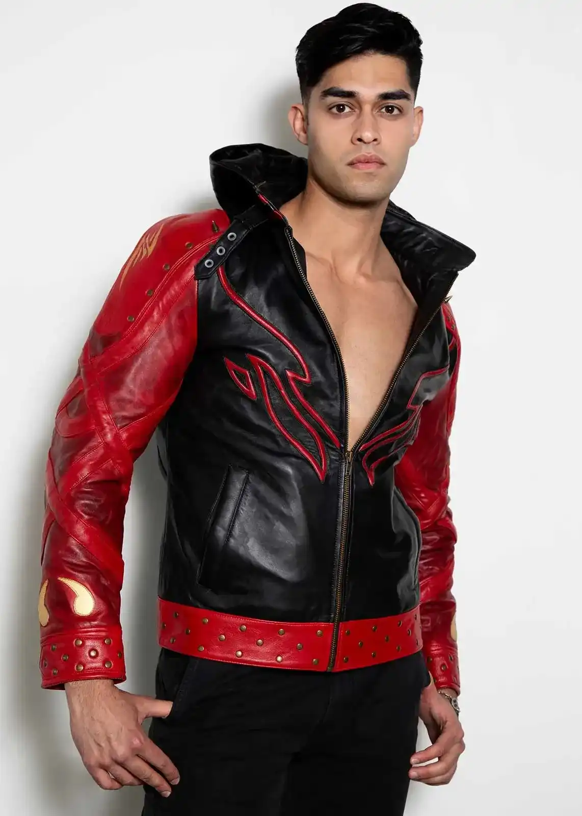 Supreme Tekken 7 Jacket | Jin Kazama Bomber Leather Jacket