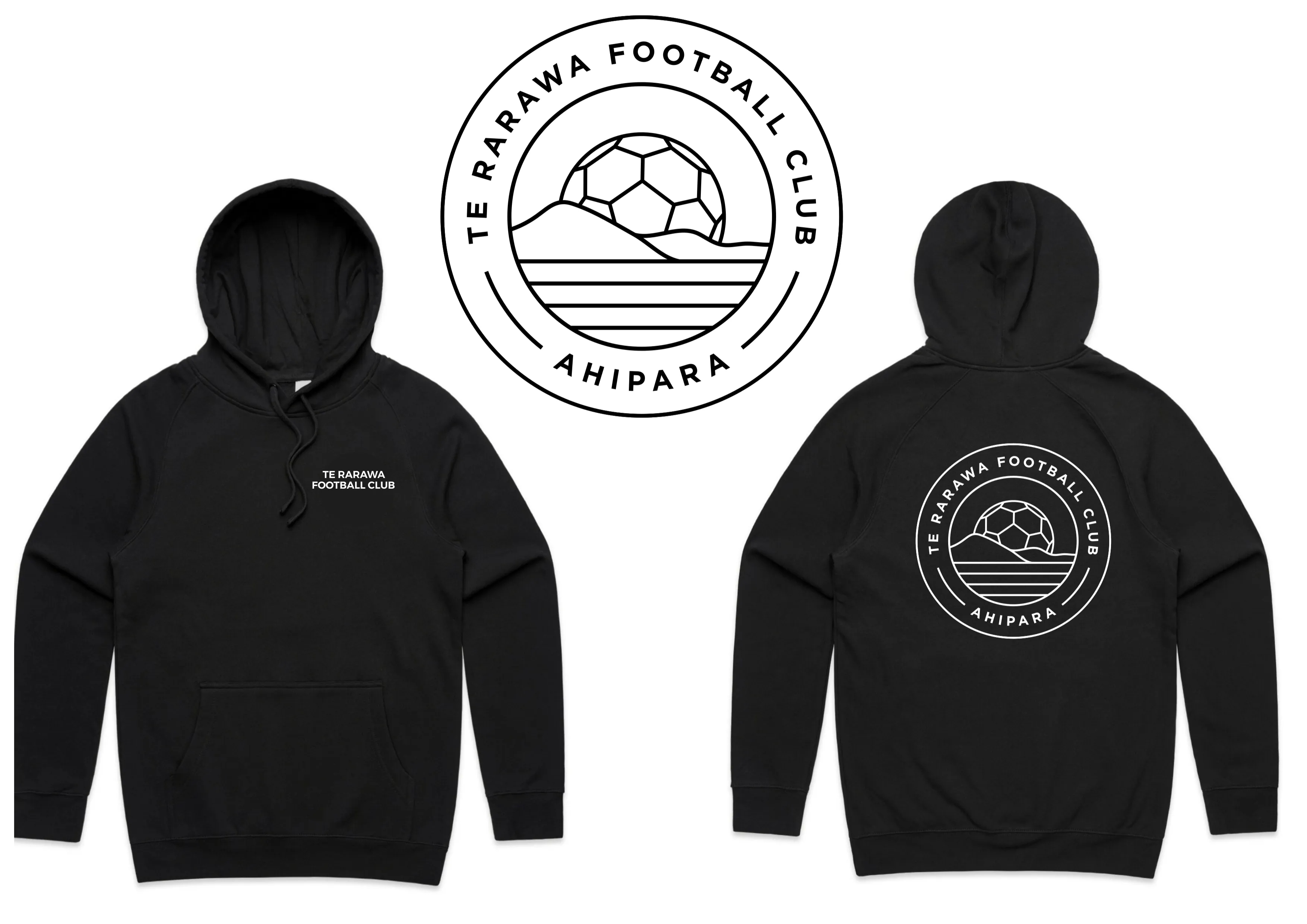 Te Rarawa Football Club Hoodies - NO Name Printed on Back